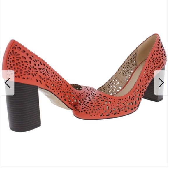 IMNYC Isaac Mizrahi Womens Zora Pumps Square Toe - Picture 2 of 6